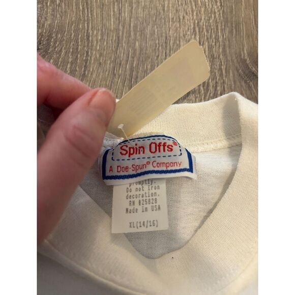 Vintage 1994 Mighty Morphin Power Rangers Zack T-Shirt Kids Size‎ XL (14/16) NWT - Picture 4 of 6